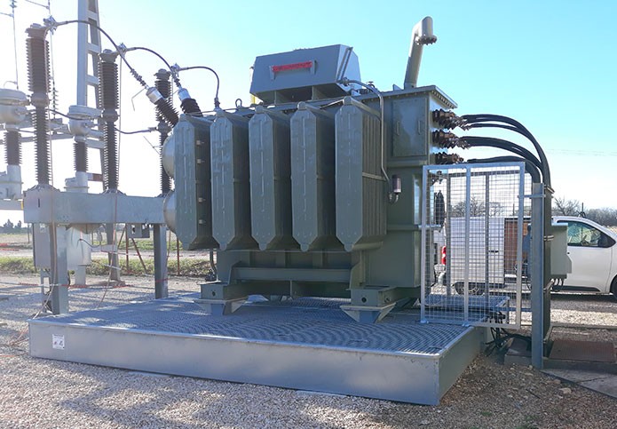 Auffangwanne 110 kV Transformator: Planung und Auslegung für moderne Umspannwerke